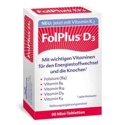 Folplus+d3 comprimés (90 pièces)