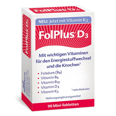 Folplus+D3 Tabletten (90 Stück)