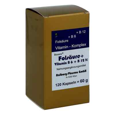 FBK-Pharma Acide folique + vitamine B6 + B12 complexe N gélules (120 pièces)