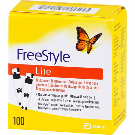 FreeStyle Lite bandelettes de test sans codage (100 pièces)