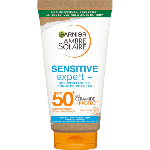 Garnier Ambre Solaire Sensitive Expert+ Sonnenschutz-Milch LSF 50+ (175 ml)