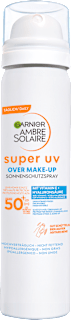 Garnier Ambre Solaire super UV spray solaire visage sur maquillage SPF 50+ (75 ml)