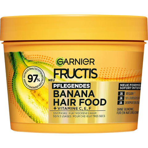 Garnier Fructis 3-in-1-Maske Banane Hair Food (400 ml)