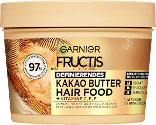 Garnier Fructis Hair Food Masque capillaire 3 en 1 au beurre de cacao (400 ml)
