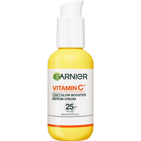 Garnier SkinActive Vitamin C 2-in-1 Serum Cream, SPF 25 (50 ml)