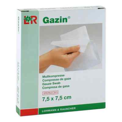 Gazin compresses stériles 7,5 x 7,5 cm 8 plis (5x2 pièces)