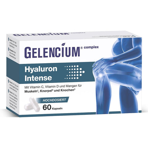 GELENCIUM Hyaluron Intense hochdosiert Vitamin C (60 Stück)