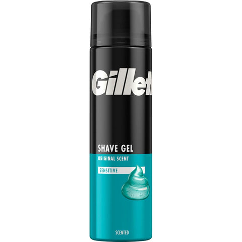 Gillette Gel rasage Sensitive Basis (200 ml)