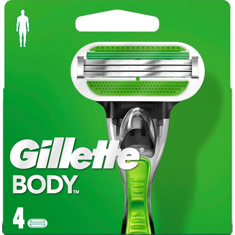 Gillette Lames de rasoir Body (4 pièces)