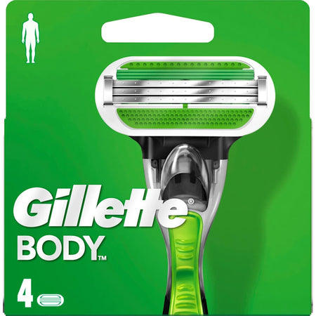 Gillette Lames de rasoir Body (4 pièces)