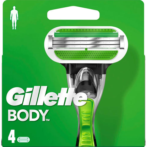 Gillette Lames de rasoir Body (4 pièces)