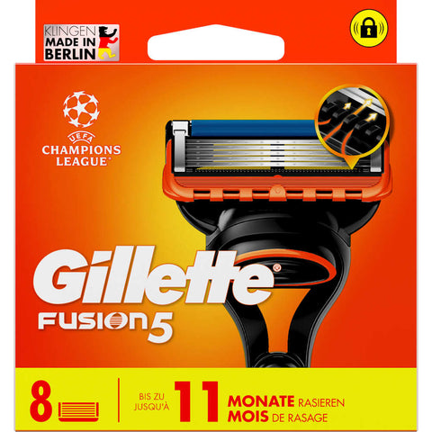 Gillette Fusion5 lames de rasoir (8 pièces)