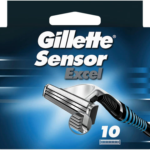 Gillette Sensor Excel razor blades (10 count)