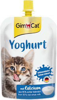 GimCat Complément alimentaire pour chat, yaourt (150 g)
