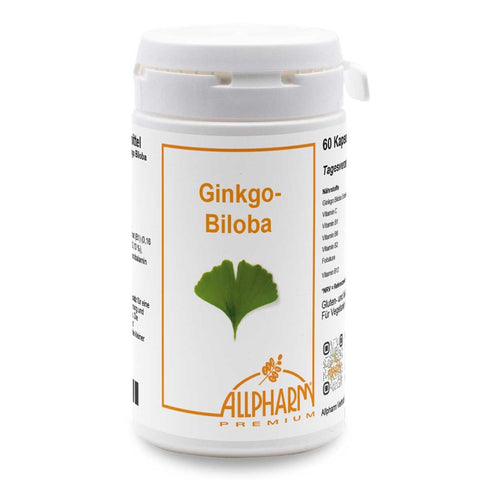 ALLPHARM Ginkgo Biloba capsules (60 capsules)