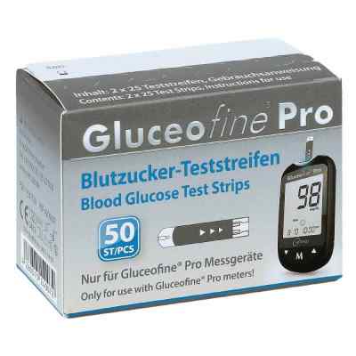 METRADO Gluceofine Pro bandelettes de test de glycémie (50 pièces)