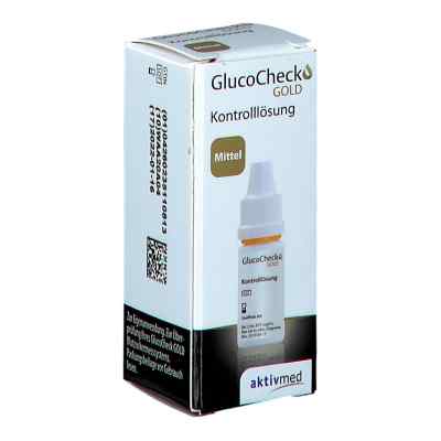 Aktivmed GmbH Gluco Check Gold solution de contrôle moyenne (4 ml)