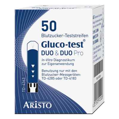 Gluco Test Duo bandelettes de test (50 pièces)