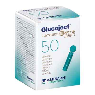 Glucoject lancettes Extra 33 G (50 pièces)