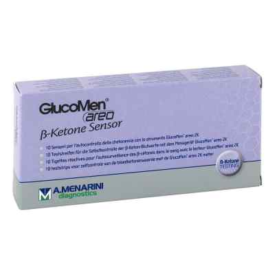 Glucomen areo 2K capteur bêta-cétone bandelettes de test (10 pièces)