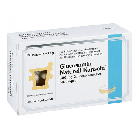 Pharma Nord Vertriebs GmbH Natürliches Glucosamin Kapseln (100 Stück)