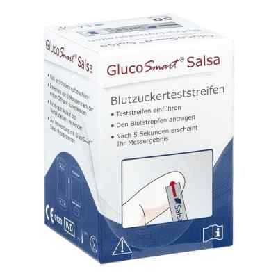 Glucosmart Salsa bandelettes de test de glycémie en boîte (50 pièces)