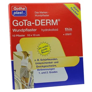 Gothaplast Gota-derm thin pansement hydrocolloïde stérile (10 pièces)