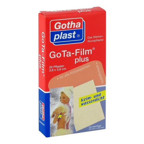 Gothaplast Gota Film plus Pflaster (3,8x3,8 cm, 20 Stück)