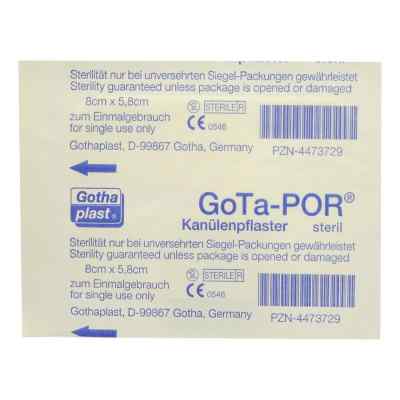 Gota-por pansement pour canule 58x80 mm (1 pièce)