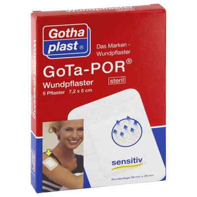 Gothaplast Gota-por pansements stériles 5x7,2 cm (5 pièces)