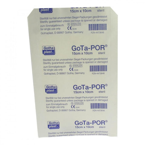 Gothaplast Gota-por steriler Wundverband 100x150 mm (1 Stück)