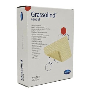 Grassolind compresses de pommade 10x10 cm (50 pièces)