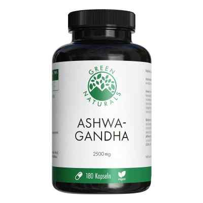 GREEN NATURALS Ashwagandha 2500 mg haute dose (180 gélules)