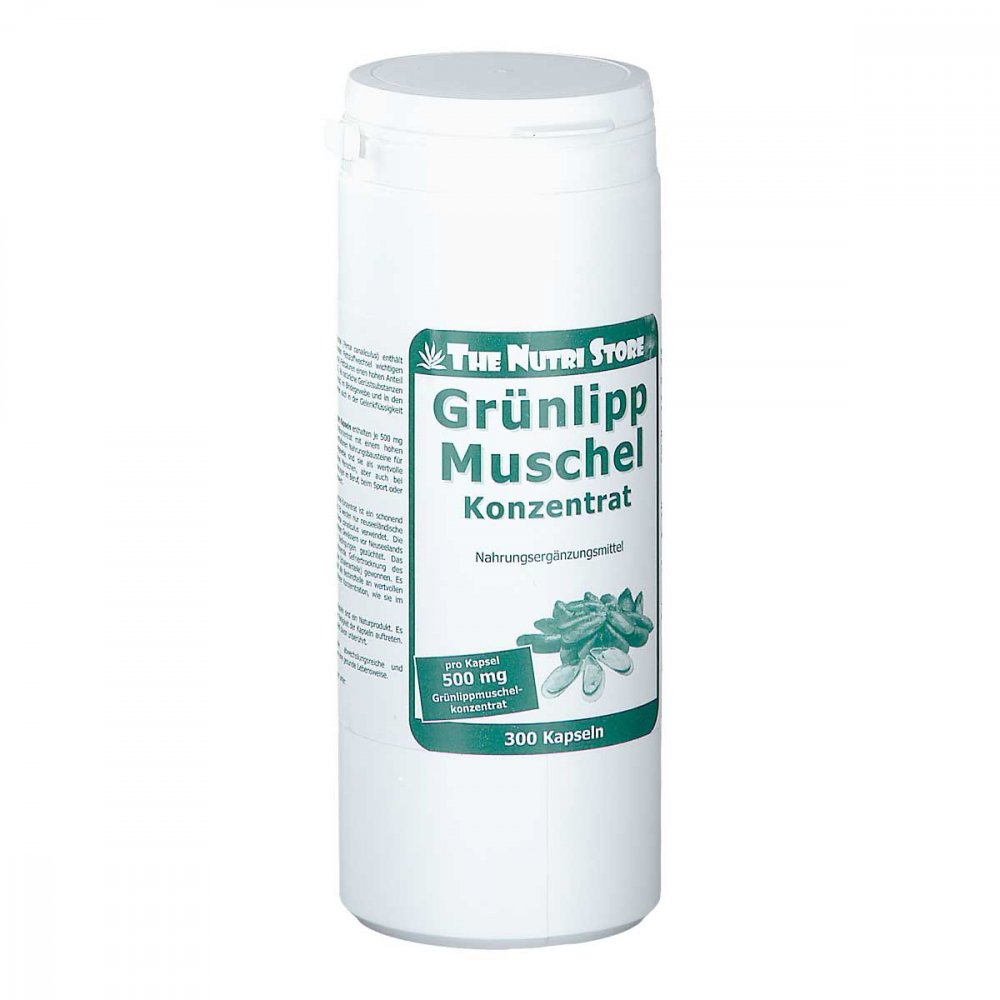 Hirundo Products moule à lèvres vertes 500 mg concentré gélules (300 gélules)