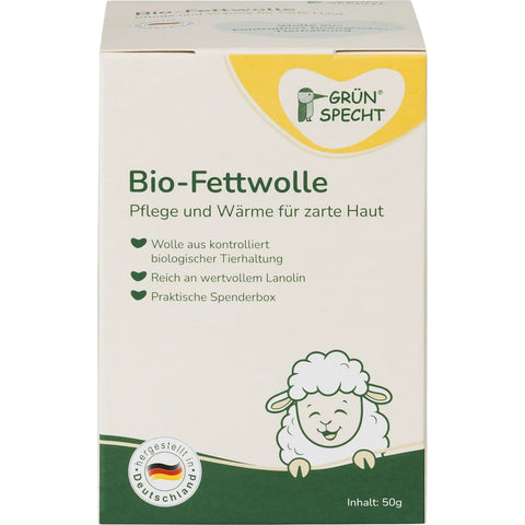 Grünspecht laine de lanoline (50 g)