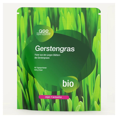 GSE Bio-Gerstengraspulver (1000 g)