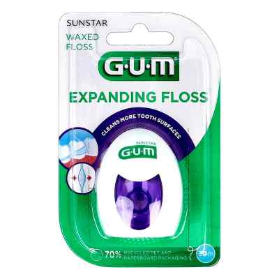 GUM Expanding Floss légèrement ciré, à effet gonflant (30 m)