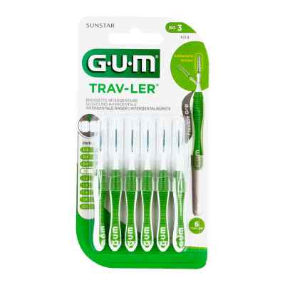 GUM TRAV-LER 1,1 mm vert sapin (6 pièces)