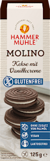 Hammermühle Molino glutenfreie Kakao-Kekse (125 g)
