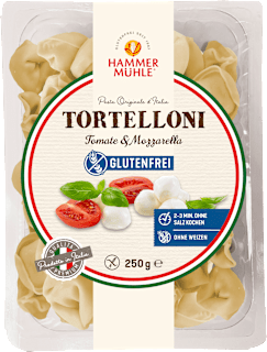 Hammermühle Pâtes tortelloni tomate et mozzarella sans gluten (250 g)