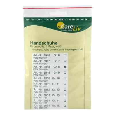 Careliv Produkte OHG gants en coton taille 8 (2 pièces)