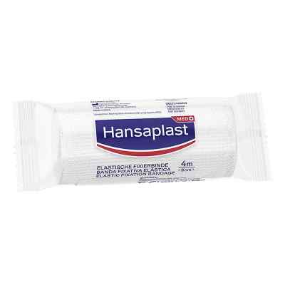 Hansaplast bande de fixation élastique crêpée 8 cm x 4 m (1 pièce)