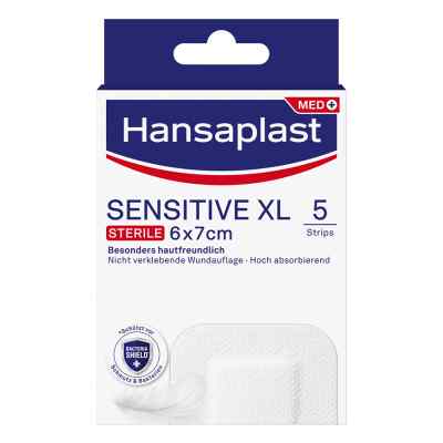 Hansaplast pansement stérile XL 6x7 cm (5 pièces)