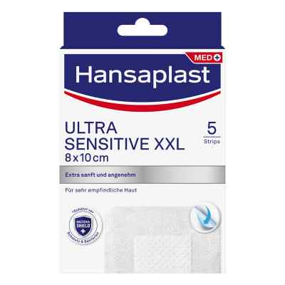Hansaplast Ultra Sensitive pansement 8x10 cm XXL (5 pièces)