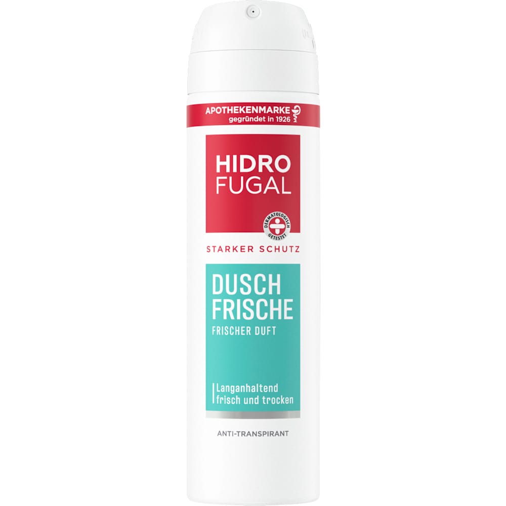 Hidrofugal Antitranspirant déodorant spray douche fraîcheur (150 ml)