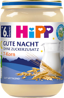 HiPP Bouillie du soir Gute Nacht 7 céréales dès 6 mois (190 g)