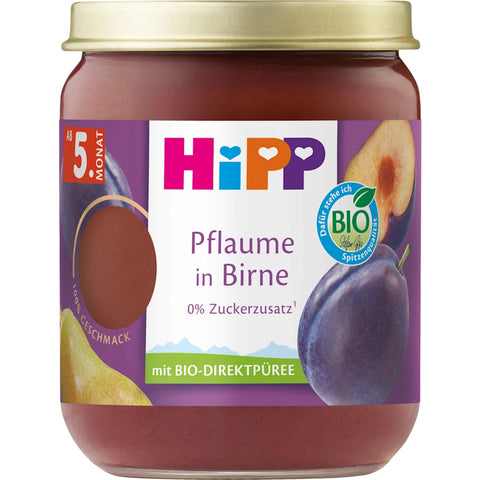 HiPP Premium Fruits prune et poire dès 5e mois (160 g)