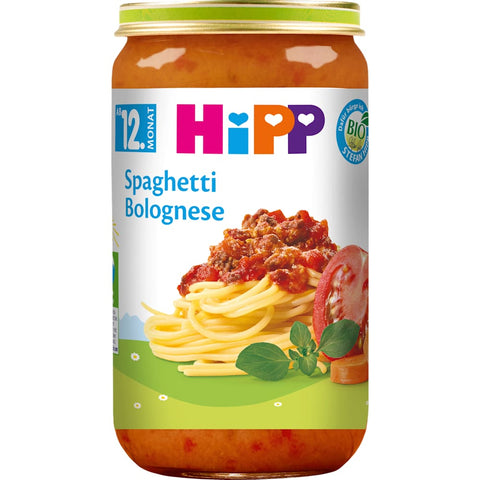 HiPP Menü Spaghetti Bolognese ab dem 12. Monat (250 g)