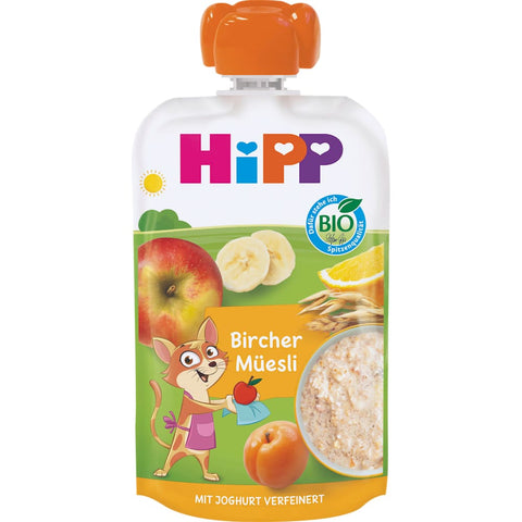 HiPP Bircher Muesli Squeeze Pouch from 1 year (100 g)