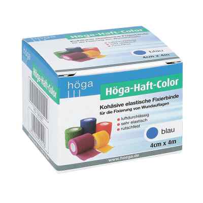 Höga Haft Color bande de fixation 4 cm x 4 m bleu (1 pièce)